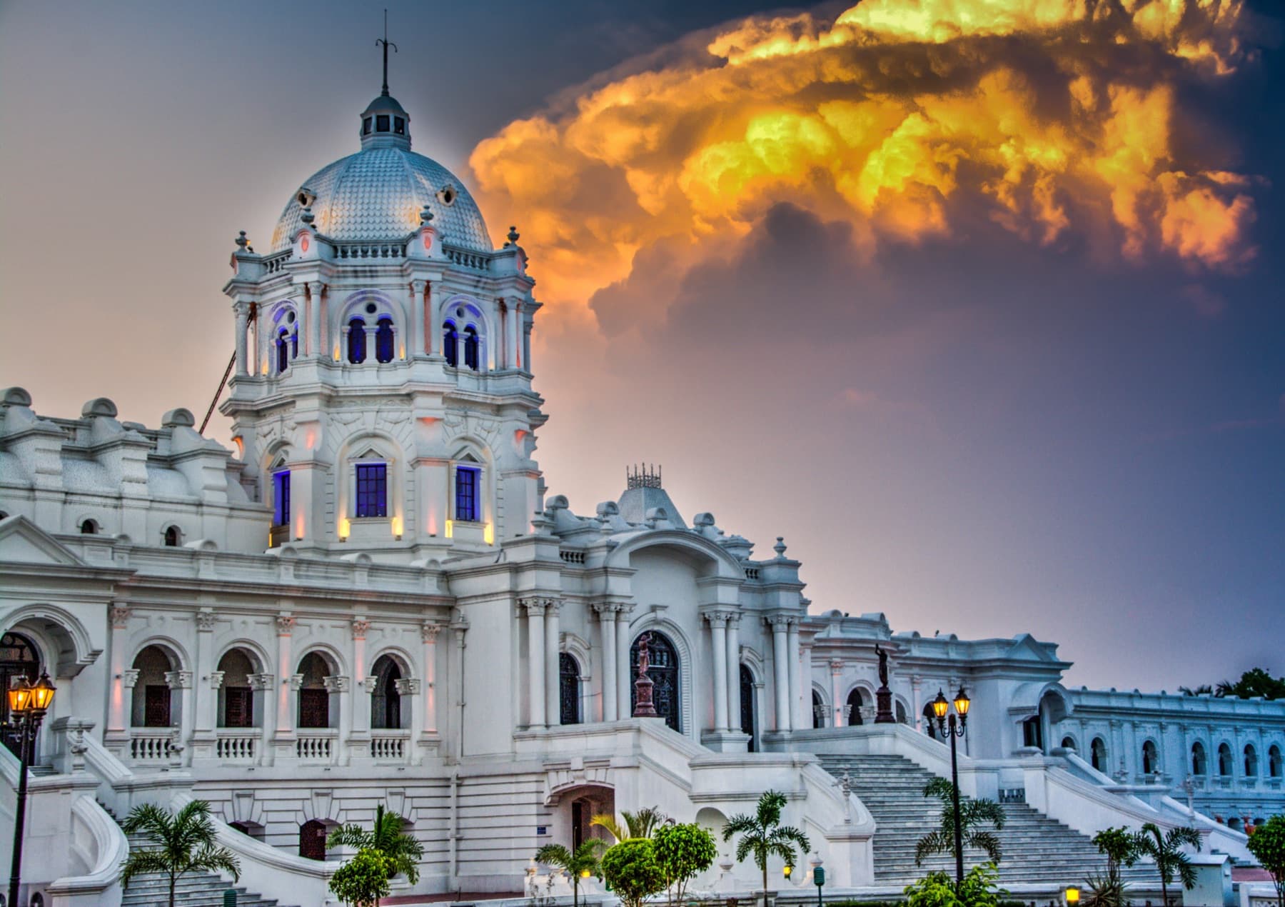 Ujjayanta Palace in Agartala, Tripura